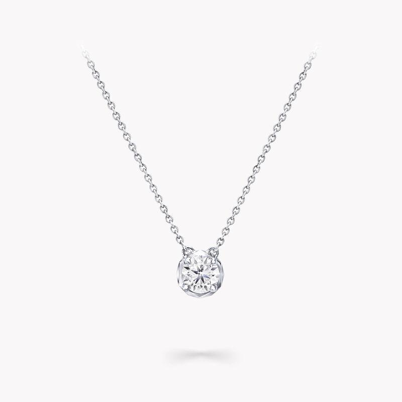 Timeless Solitaire Lab-grown Diamond Pendant Necklace
